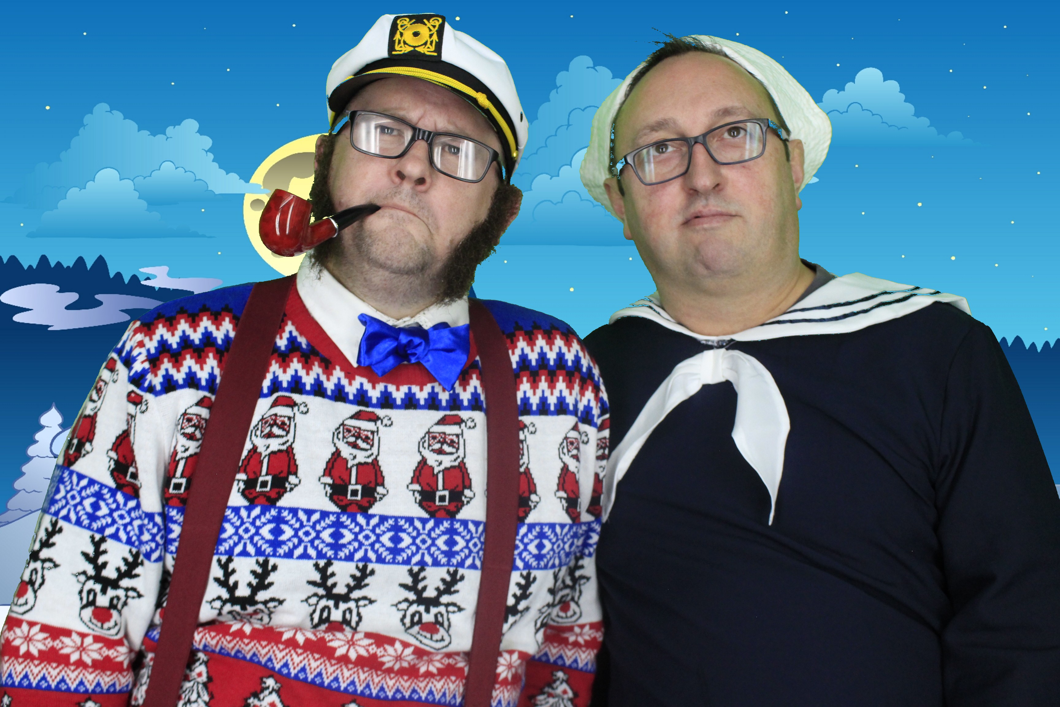 HMS Warrior Christmas Party | View more photos from the event at gallery.myphotoboothexperience.co.uk/u/MyPhotoBoothExperienceLtd/HMS-Warrior-Christmas-Party-0